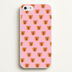 Female Mouse Pumpkin Pattern Halloween  - Disney Halloween Phone Case for iPhone 5 / 5s / SE 2016