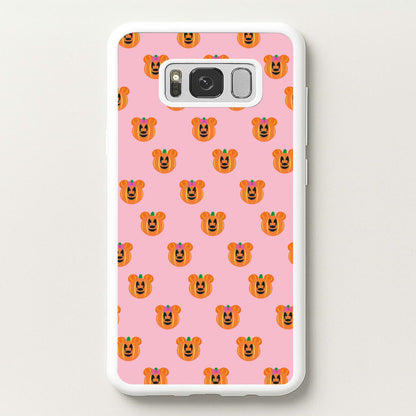Female Mouse Pumpkin Pattern Halloween  - Disney Halloween Phone Case for Galaxy S8
