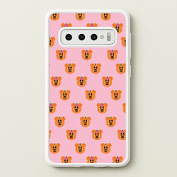 Female Mouse Pumpkin Pattern Halloween  - Disney Halloween Phone Case for Galaxy S10 Plus