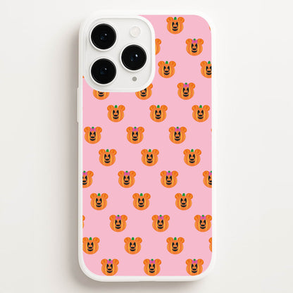 Female Mouse Pumpkin Pattern Halloween  - Disney Halloween Phone Case for iPhone 11 Pro