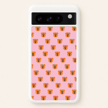 Female Mouse Pumpkin Pattern Halloween  - Disney Halloween Phone Case for Google Pixel 8 Pro