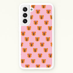 Female Mouse Pumpkin Pattern Halloween  - Disney Halloween Phone Case for Galaxy S22