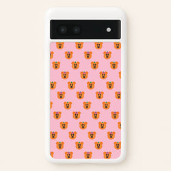 Female Mouse Pumpkin Pattern Halloween  - Disney Halloween Phone Case for Google Pixel 6a