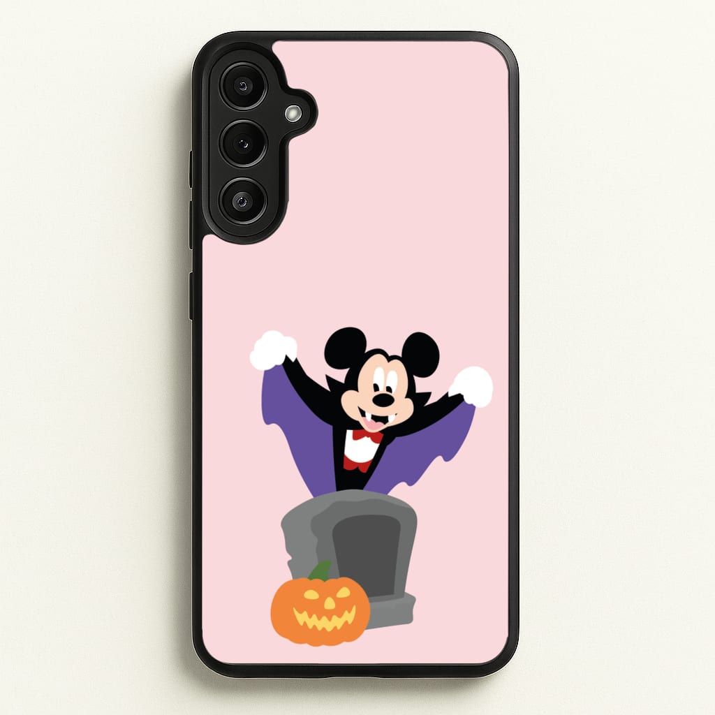 Vampire Mouse Halloween  - Disney Halloween Phone Case for Galaxy A34