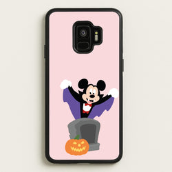 Vampire Mouse Halloween  - Disney Halloween Phone Case for Galaxy S9