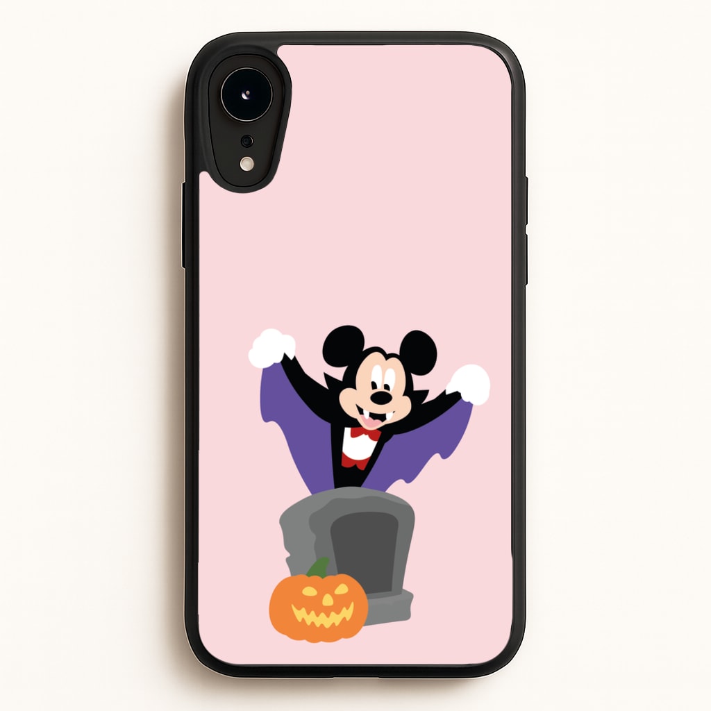 Vampire Mouse Halloween  - Disney Halloween Phone Case for iPhone XR