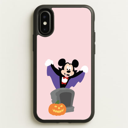 Vampire Mouse Halloween  - Disney Halloween Phone Case for iPhone X / XS