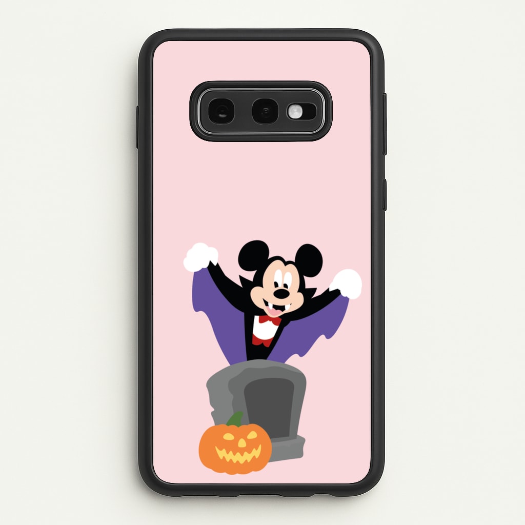 Vampire Mouse Halloween  - Disney Halloween Phone Case for Galaxy S10e