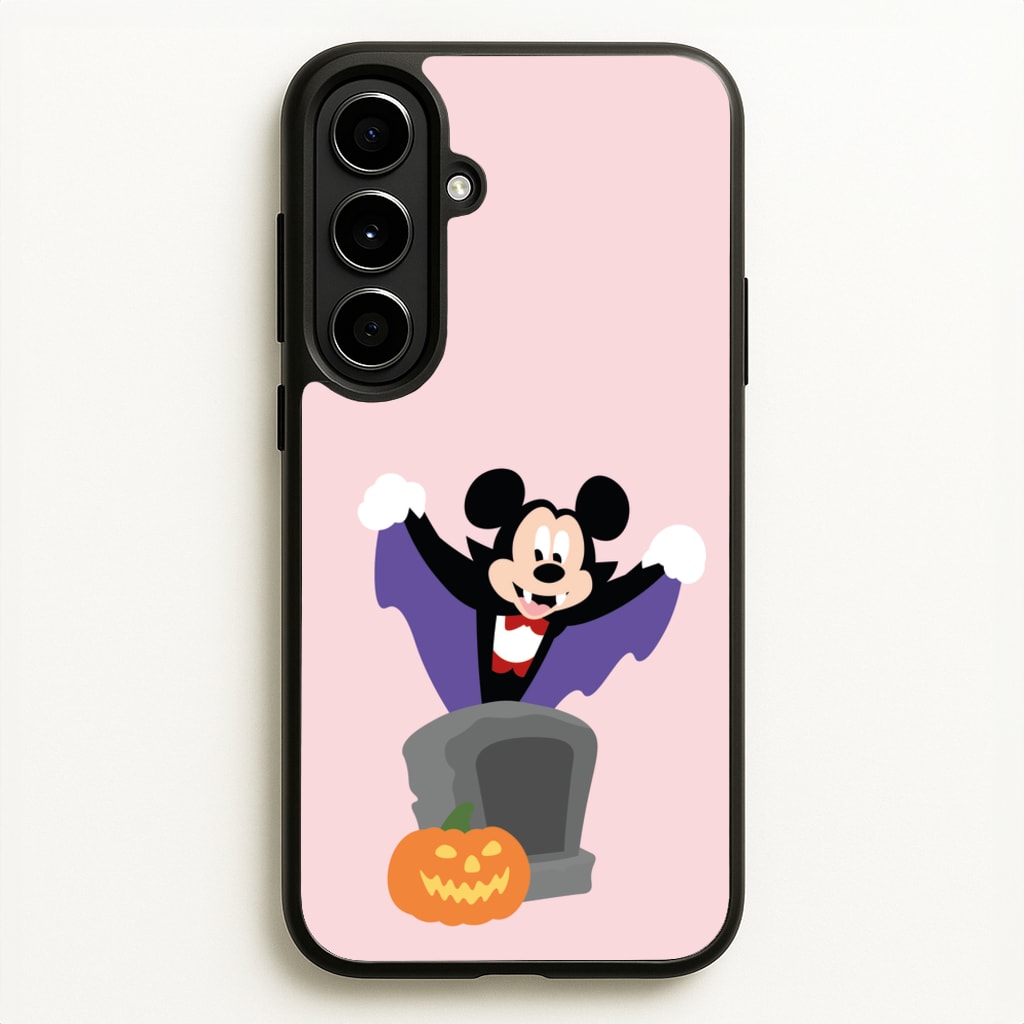 Vampire Mouse Halloween  - Disney Halloween Phone Case for Galaxy A56