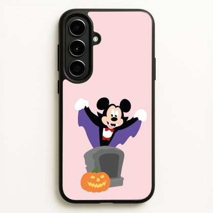 Vampire Mouse Halloween  - Disney Halloween Phone Case for Galaxy A56
