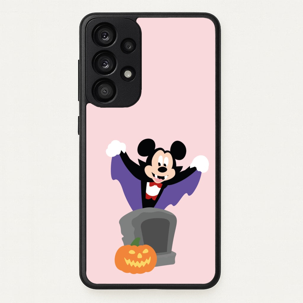 Vampire Mouse Halloween  - Disney Halloween Phone Case for Galaxy A33