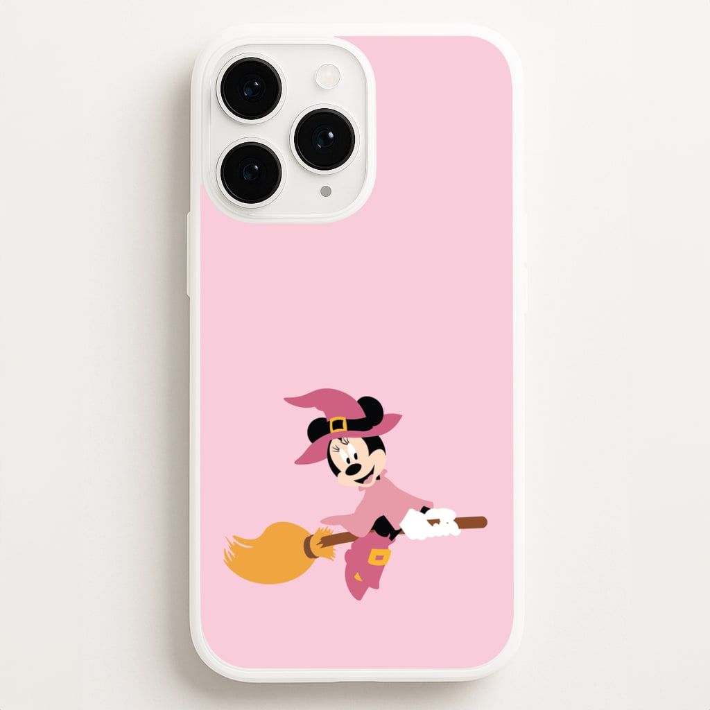 Witch Female Mouse Halloween  - Disney Halloween Phone Case for iPhone 16 Pro Max
