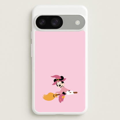 Witch Female Mouse Halloween  - Disney Halloween Phone Case for Google Pixel 9 / 9 Pro