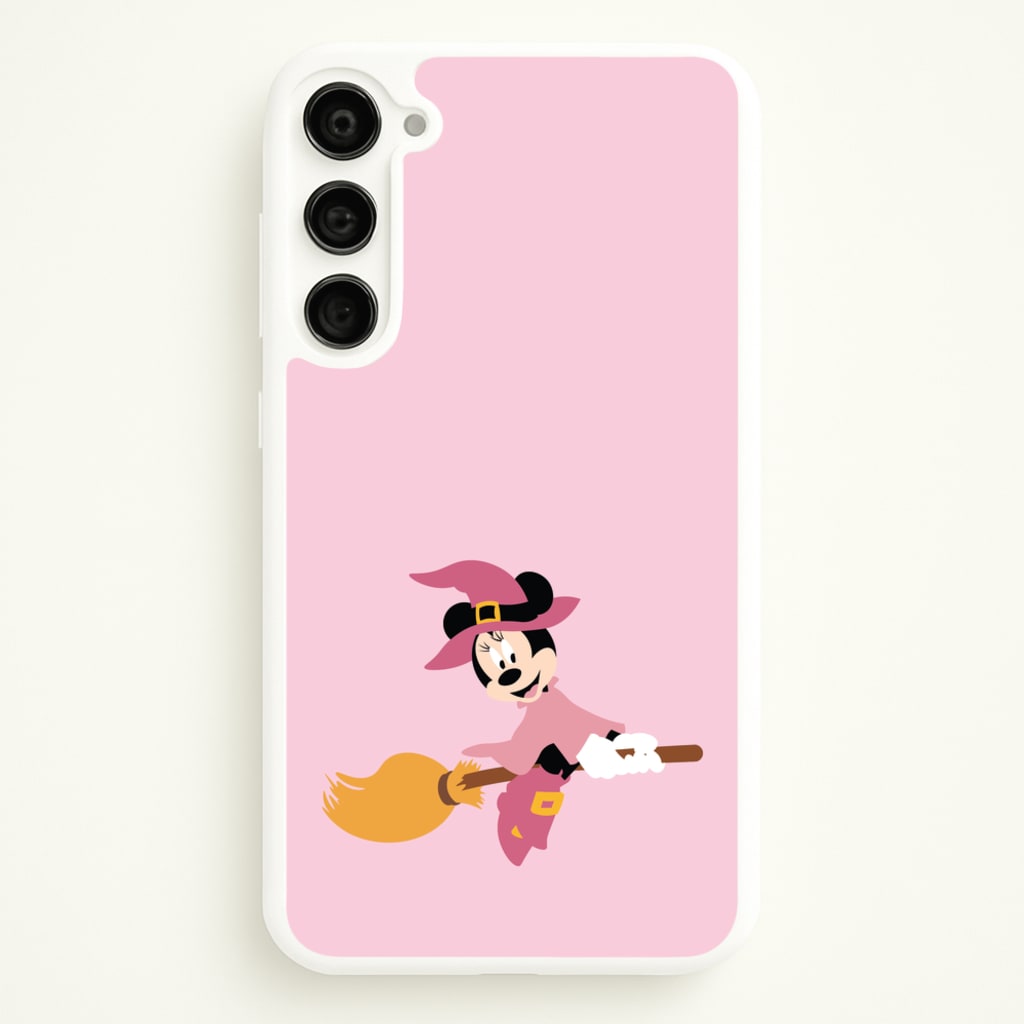 Witch Female Mouse Halloween  - Disney Halloween Phone Case for Galaxy S23 Plus