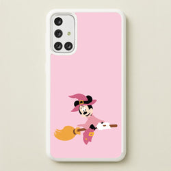 Witch Female Mouse Halloween  - Disney Halloween Phone Case for Galaxy A71