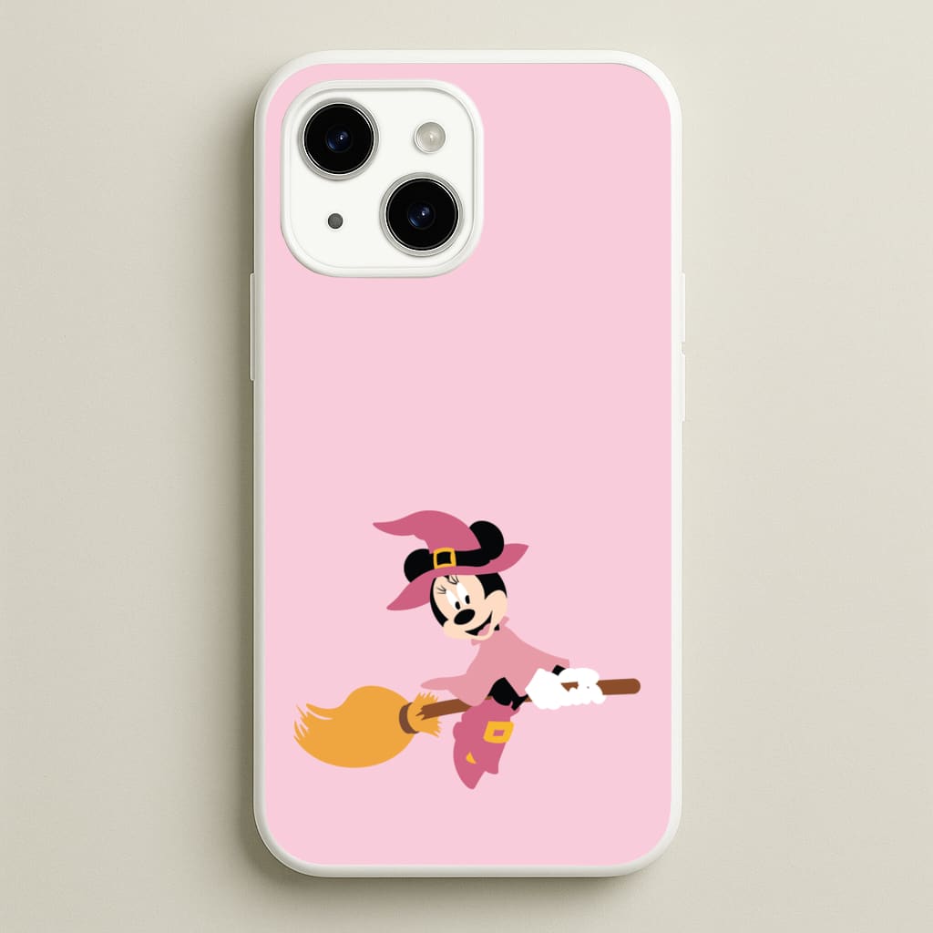 Witch Female Mouse Halloween  - Disney Halloween Phone Case for iPhone 15 Plus