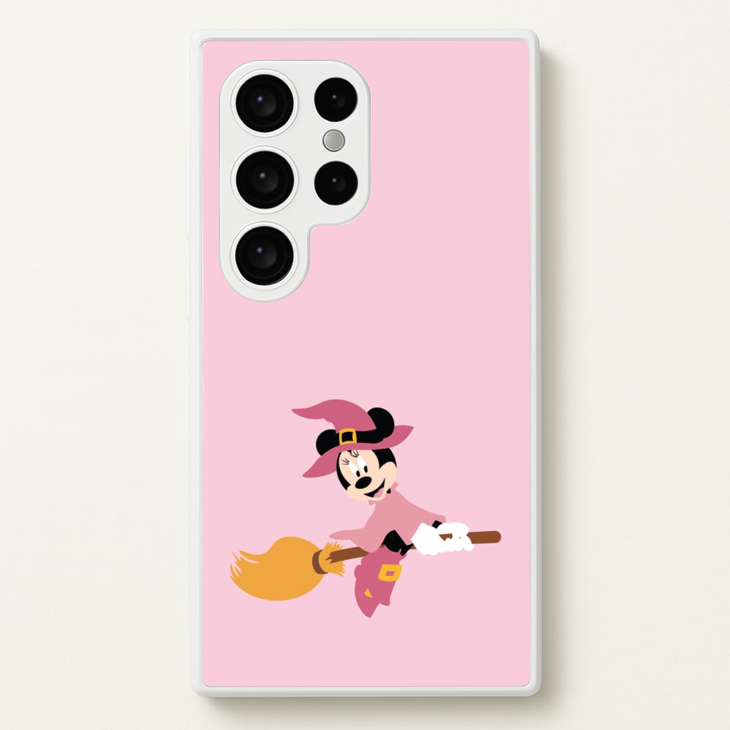 Witch Female Mouse Halloween  - Disney Halloween Phone Case for Galaxy S24 Ultra