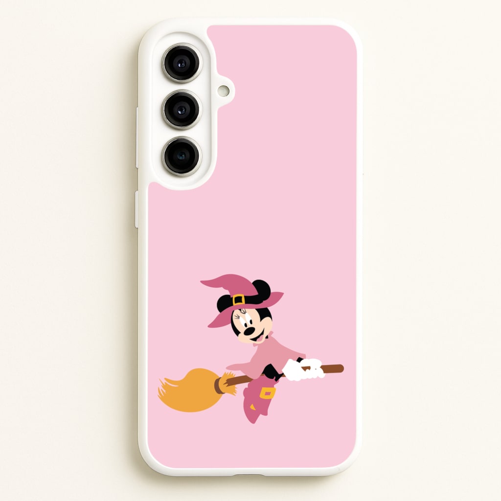 Witch Female Mouse Halloween  - Disney Halloween Phone Case for Galaxy A56