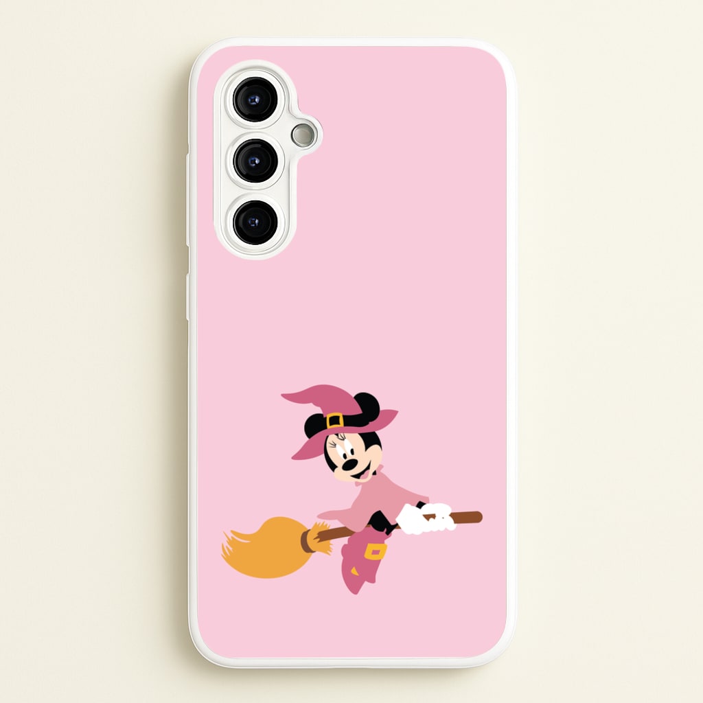 Witch Female Mouse Halloween  - Disney Halloween Phone Case for Galaxy A54