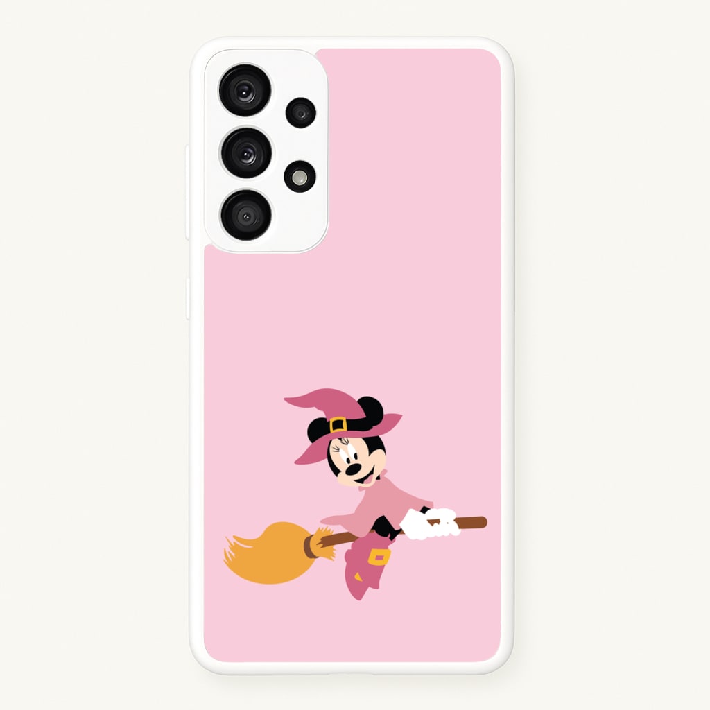 Witch Female Mouse Halloween  - Disney Halloween Phone Case for Galaxy A53