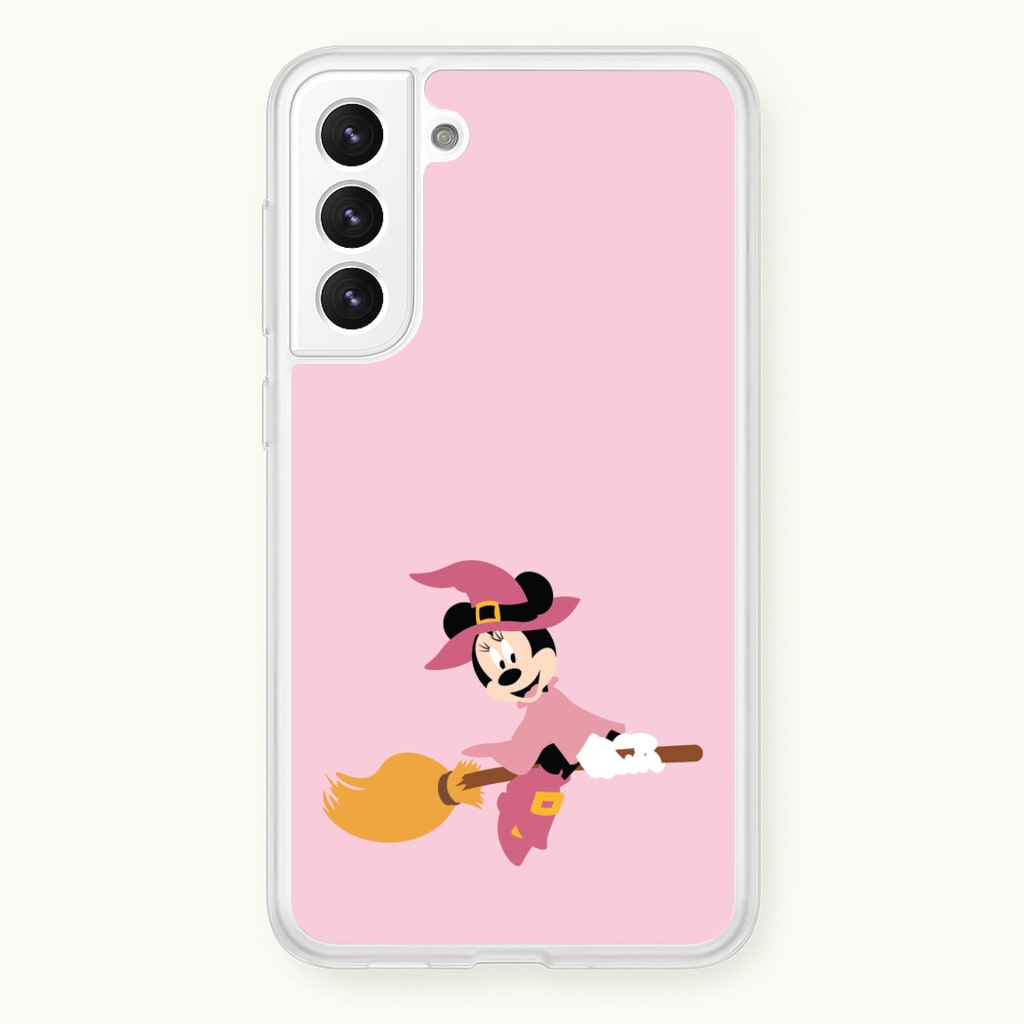 Witch Female Mouse Halloween  - Disney Halloween Phone Case for Galaxy S22 Plus