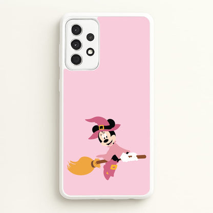 Witch Female Mouse Halloween  - Disney Halloween Phone Case for Galaxy A52 / A52s