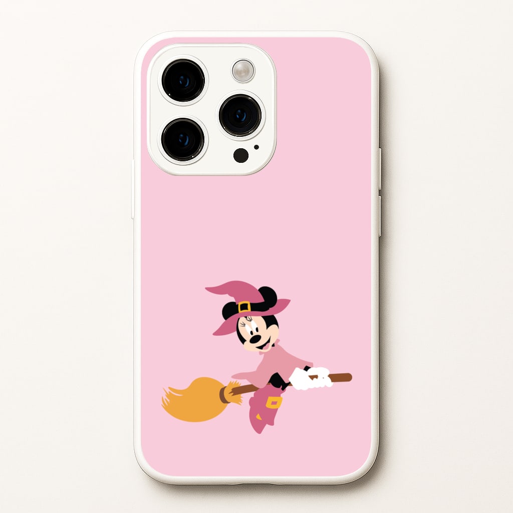 Witch Female Mouse Halloween  - Disney Halloween Phone Case for iPhone 15 Pro