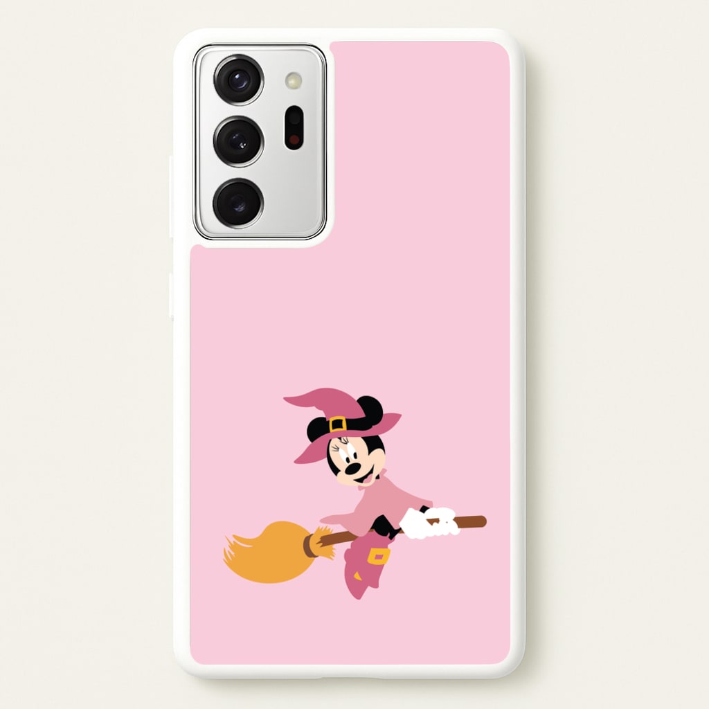 Witch Female Mouse Halloween  - Disney Halloween Phone Case for Galaxy Note 20 Ultra