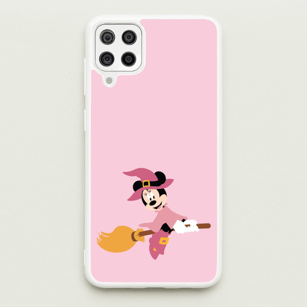 Witch Female Mouse Halloween  - Disney Halloween Phone Case for Galaxy A12
