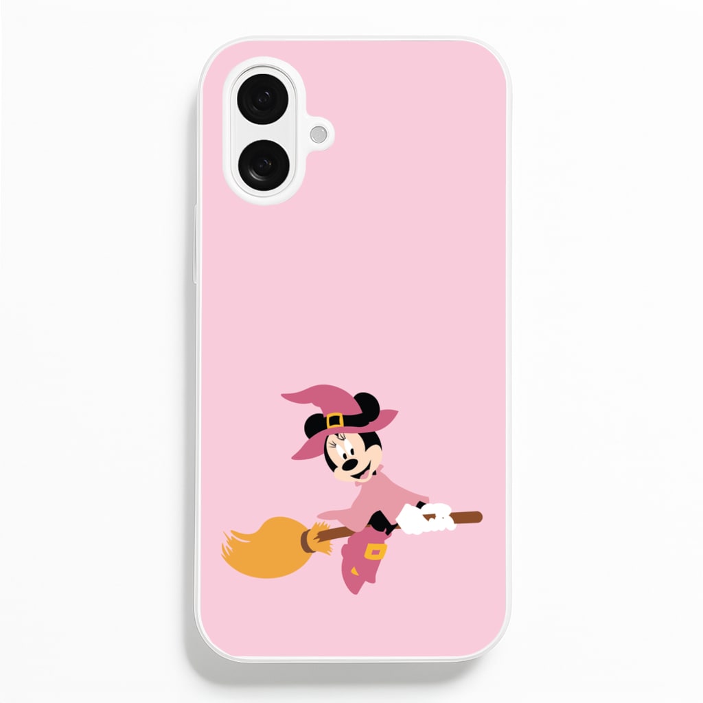 Witch Female Mouse Halloween  - Disney Halloween Phone Case for iPhone 16 Plus