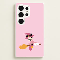 Witch Female Mouse Halloween  - Disney Halloween Phone Case for Galaxy S25 Ultra
