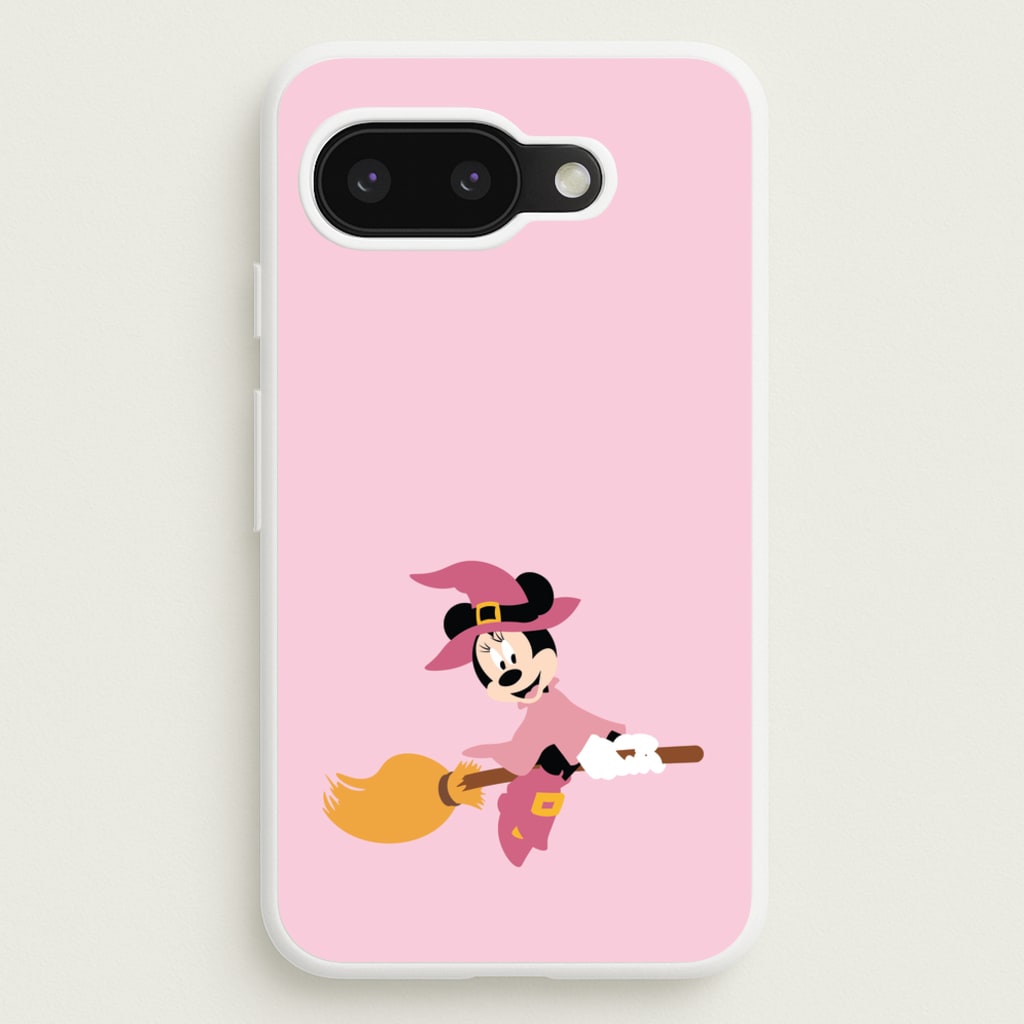 Witch Female Mouse Halloween  - Disney Halloween Phone Case for Google Pixel 9a