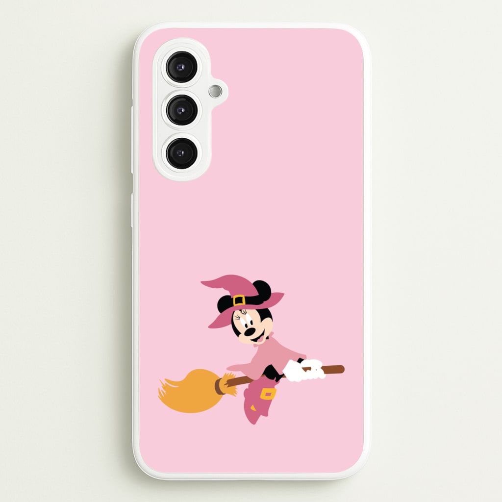 Witch Female Mouse Halloween  - Disney Halloween Phone Case for Galaxy S23FE