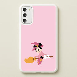 Witch Female Mouse Halloween  - Disney Halloween Phone Case for Galaxy S20