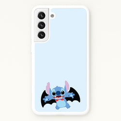 Vampire Alien Blue Halloween  - Disney Halloween Phone Case for Galaxy S21