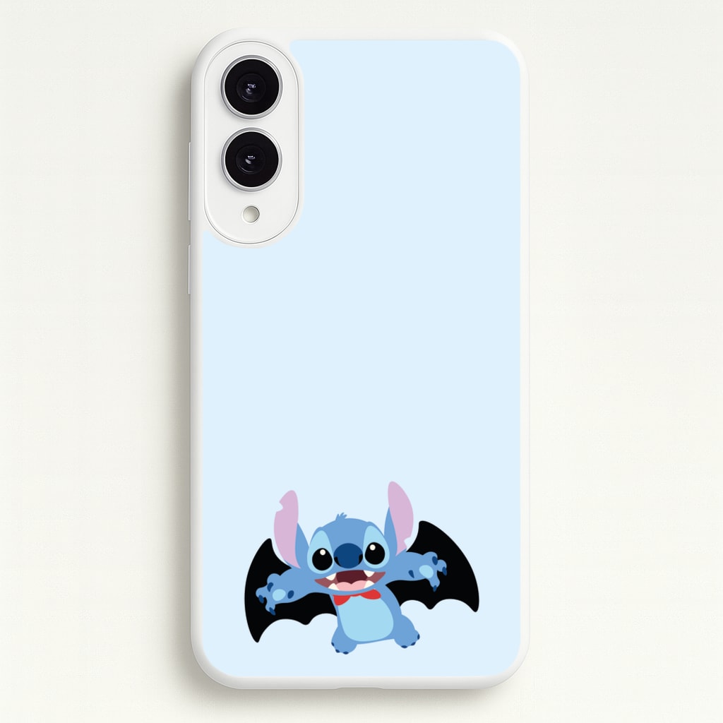 Vampire Alien Blue Halloween  - Disney Halloween Phone Case for Galaxy S25 Edge