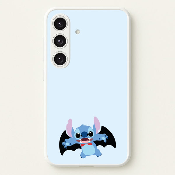 Vampire Alien Blue Halloween  - Disney Halloween Phone Case for Galaxy S24