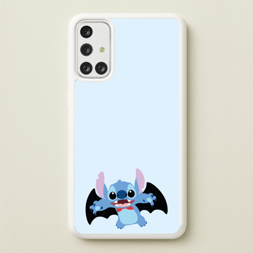Vampire Alien Blue Halloween  - Disney Halloween Phone Case for Galaxy A71