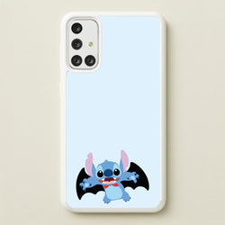 Vampire Alien Blue Halloween  - Disney Halloween Phone Case for Galaxy A71