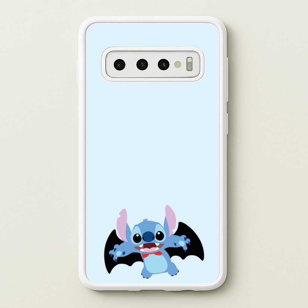 Vampire Alien Blue Halloween  - Disney Halloween Phone Case for Galaxy S10
