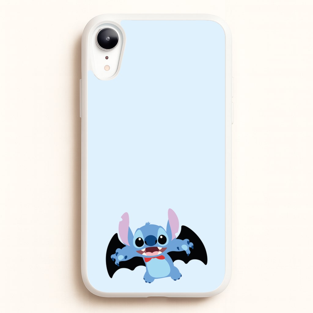 Vampire Alien Blue Halloween  - Disney Halloween Phone Case for iPhone XR