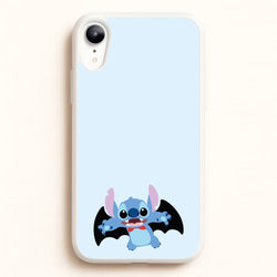Vampire Alien Blue Halloween  - Disney Halloween Phone Case for iPhone XR