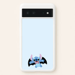 Vampire Alien Blue Halloween  - Disney Halloween Phone Case for Google Pixel 6