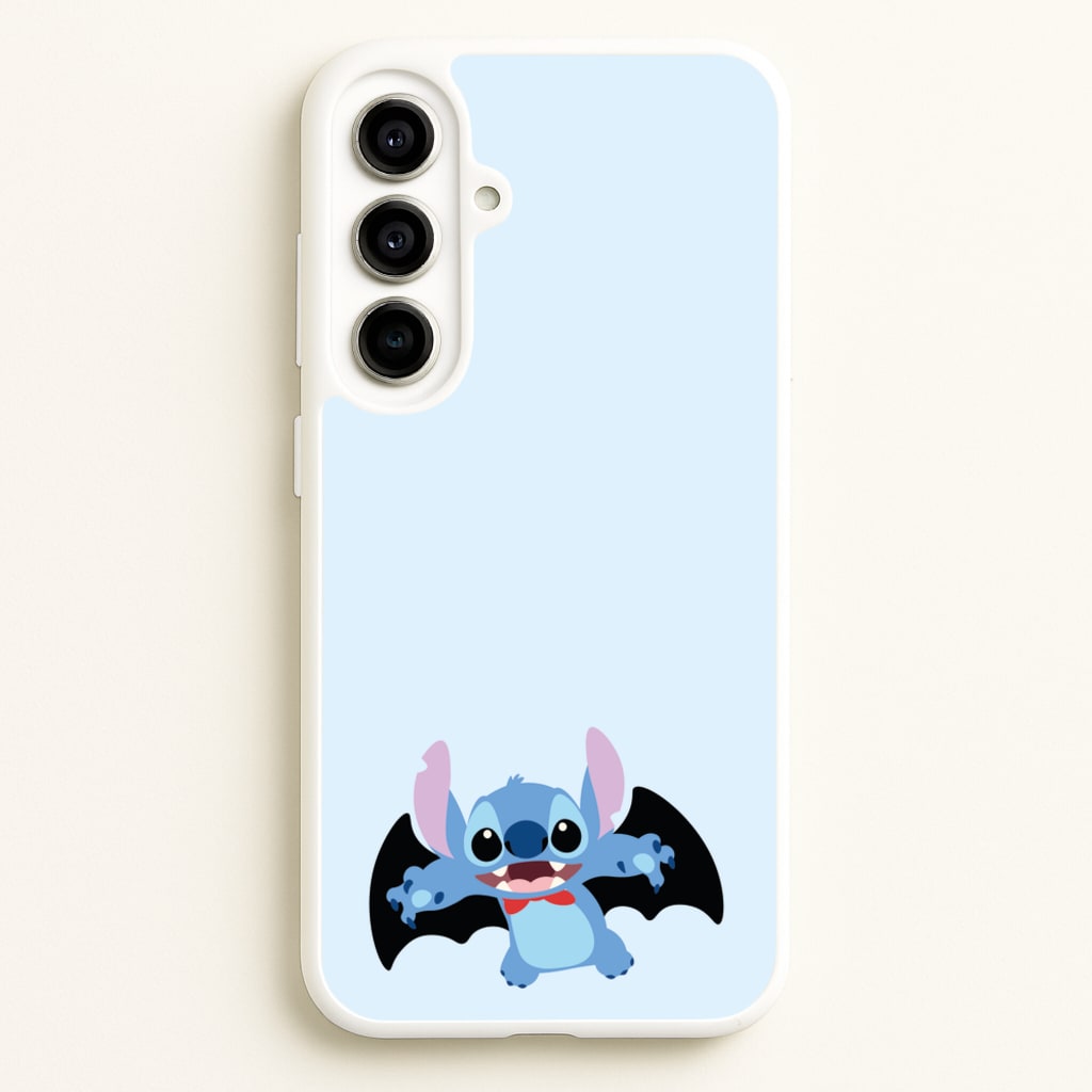 Vampire Alien Blue Halloween  - Disney Halloween Phone Case for Galaxy A56