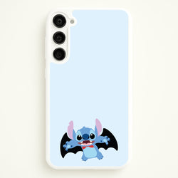 Vampire Alien Blue Halloween  - Disney Halloween Phone Case for Galaxy S23
