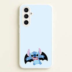 Vampire Alien Blue Halloween  - Disney Halloween Phone Case for Galaxy A16