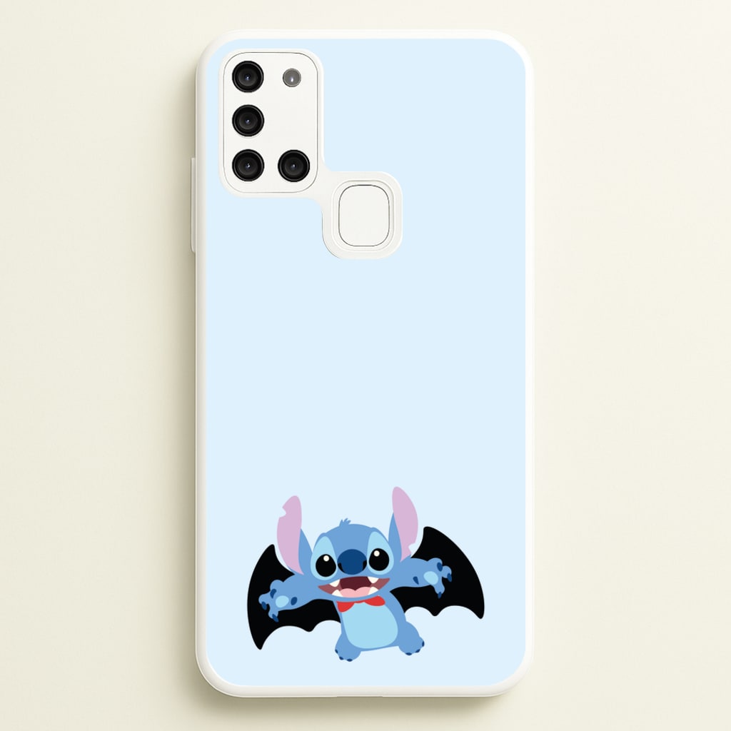 Vampire Alien Blue Halloween  - Disney Halloween Phone Case for Galaxy A21s