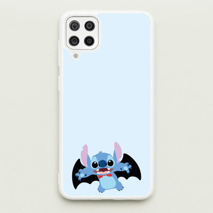 Vampire Alien Blue Halloween  - Disney Halloween Phone Case for Galaxy A12