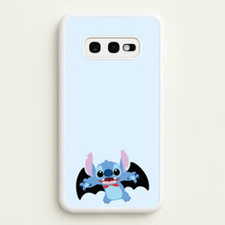 Vampire Alien Blue Halloween  - Disney Halloween Phone Case for Galaxy S10e
