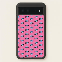 Vampire Alien Blue Pattern Halloween  - Disney Halloween Phone Case for Google Pixel 6